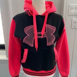 Neon Pink and Black Sweater